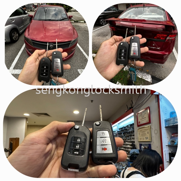 Copy car flip key remote control Proton Preve car remote Selangor, Malaysia, Kuala Lumpur (KL), Puchong Supplier, Suppliers, Supply, Supplies | Seng Kong Locksmith Enterprise