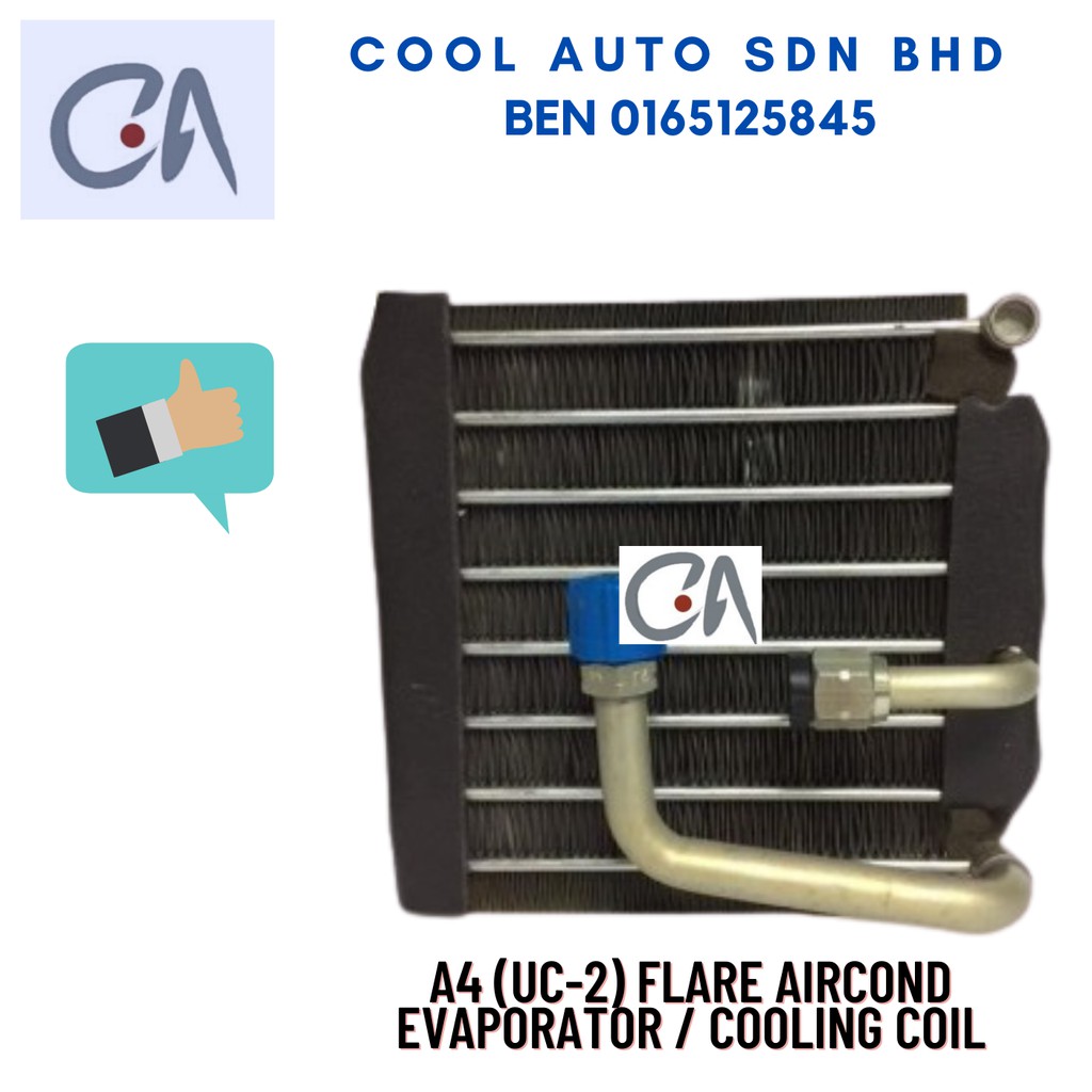 🔥READY STOCK 🔥A4 (UC-2) FLARE AIRCOND EVAPORATOR / COOLING COIL