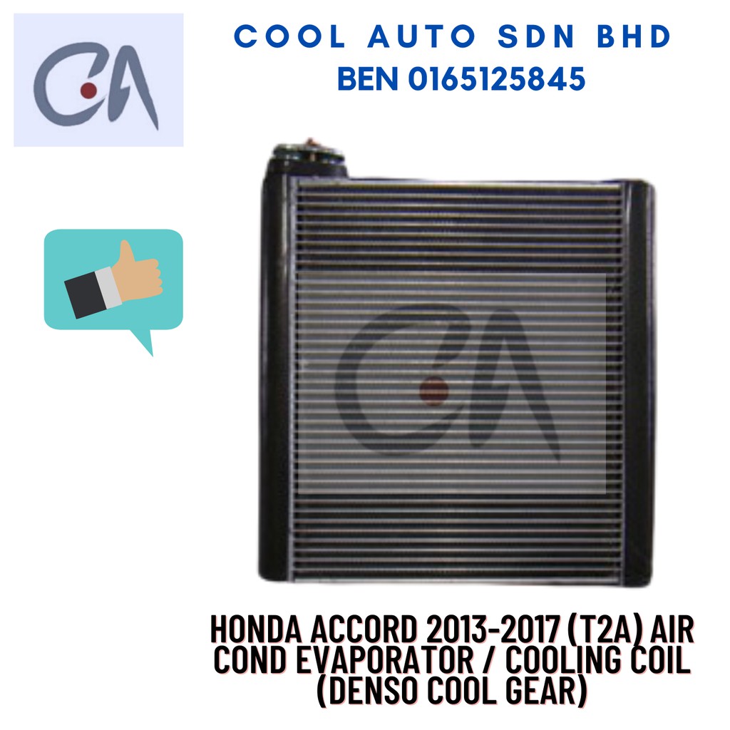 🔥READY STOCK 🔥HONDA ACCORD 2013-2017 (T2A) AIR COND EVAPORATOR / COOLING COIL (DENSO COOL GEAR)