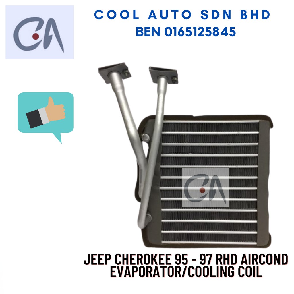 🔥READY STOCK 🔥 JEEP CHEROKEE 95 - 97 RHD AIRCOND EVAPORATOR/COOLING COIL