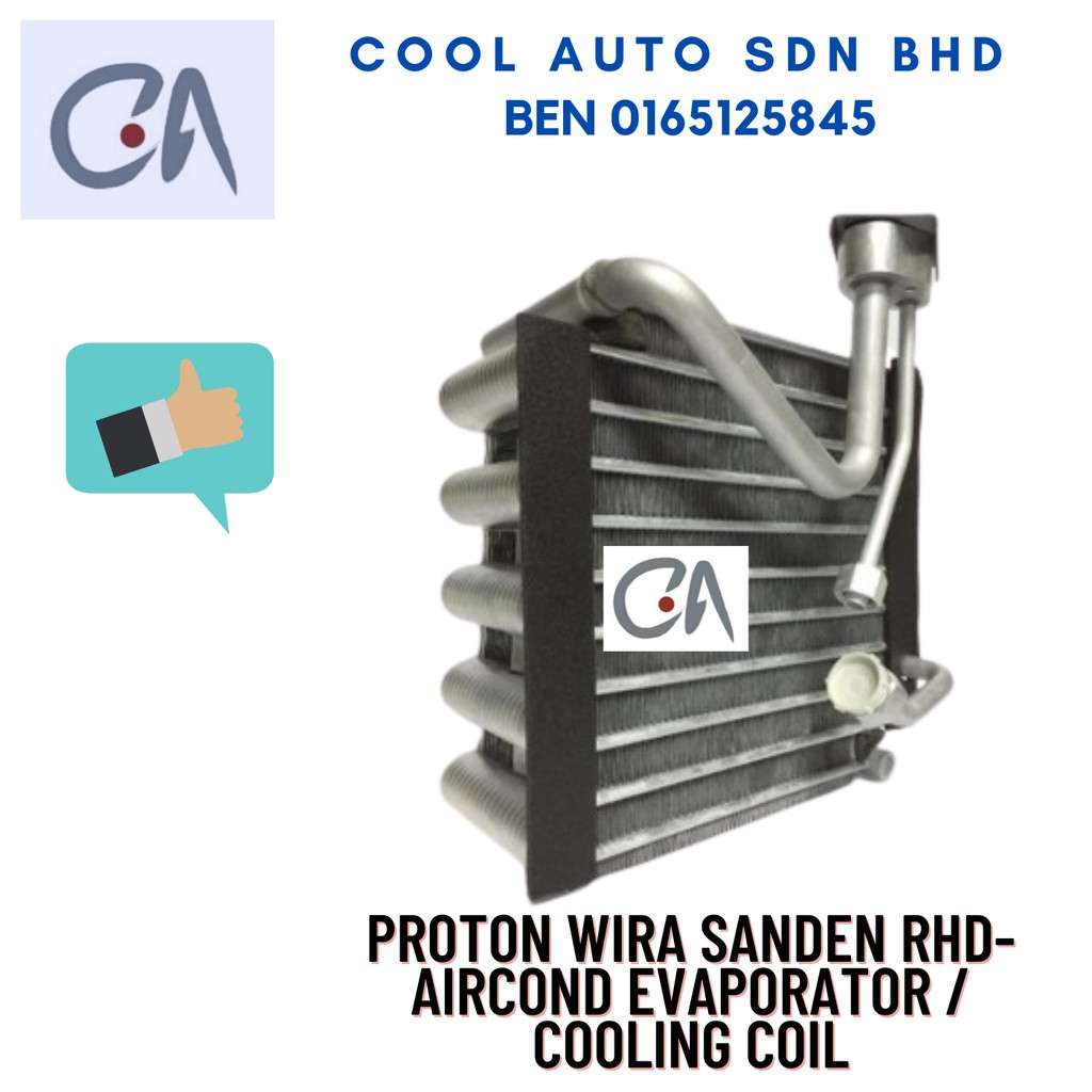 🔥READY STOCK 🔥PROTON WIRA SANDEN RHD- AIRCOND EVAPORATOR / COOLING COIL