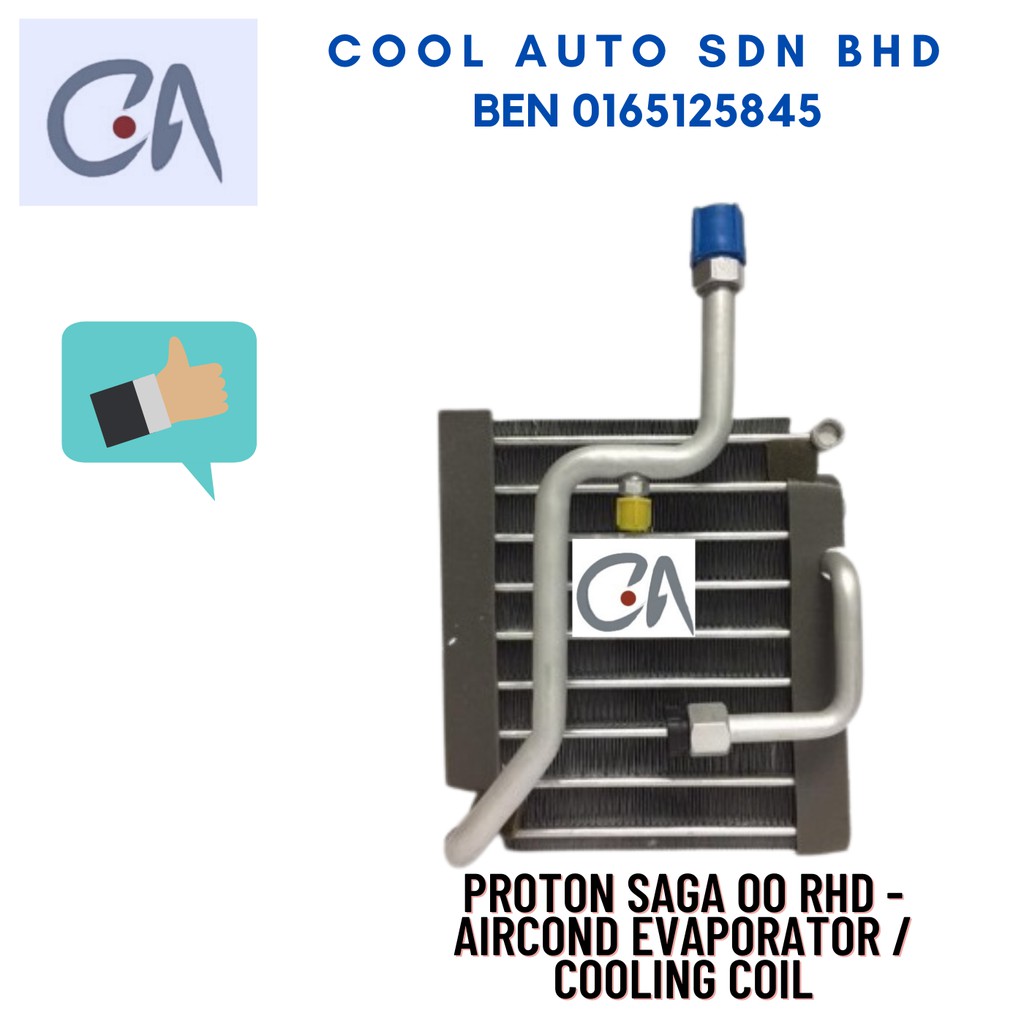 🔥READY STOCK 🔥PROTON SAGA OO RHD - AIRCOND EVAPORATOR / COOLING COIL