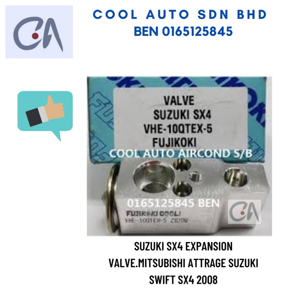 READY STOCK SUZUKI SX4 EXPANSION VALVE MITSUBISHI ATTRAGE SUZUKI ready-stock-suzuki-sx4-expansion-valve-mitsubishi-attrage-suzuki