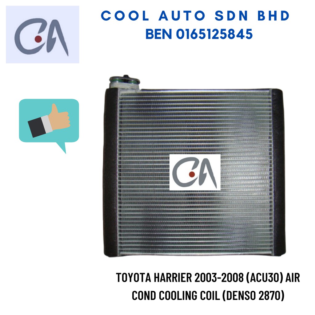 🔥READY STOCK 🔥TOYOTA HARRIER 2003-2008 (ACU30) AIR COND COOLING COIL (DENSO 2870)