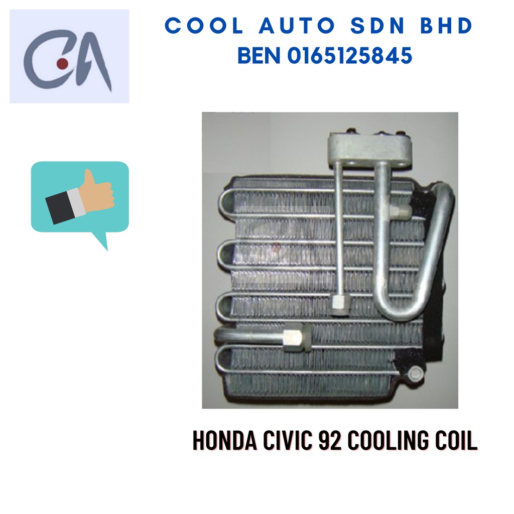 🔥READY STOCK 🔥HONDA CIVIC 92 COOLING COIL