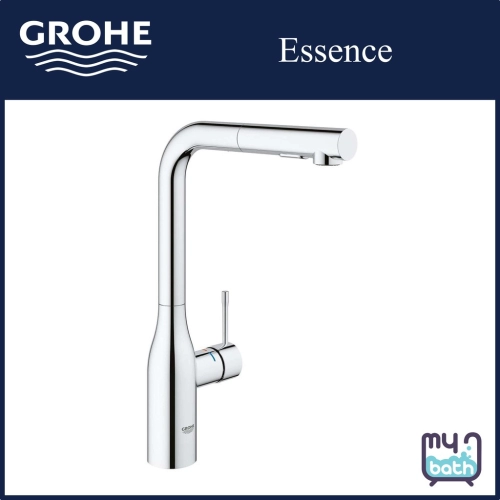 Grohe 30270000 Essence Kitchen Sink Mixer with Pull-out Spray