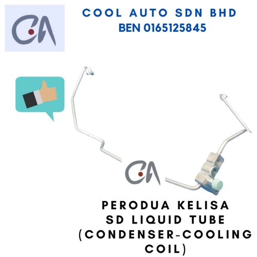 🔥READY STOCK 🔥PERODUA KELISA SD LIQUID TUBE (CONDENSER-COOLING COIL)  HS-3664.M