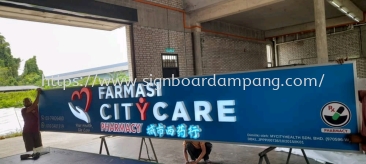 Farmasi / City Care / pharmacy 3d led frontlit signage at shan alam / subang jaya / petaling jaya 