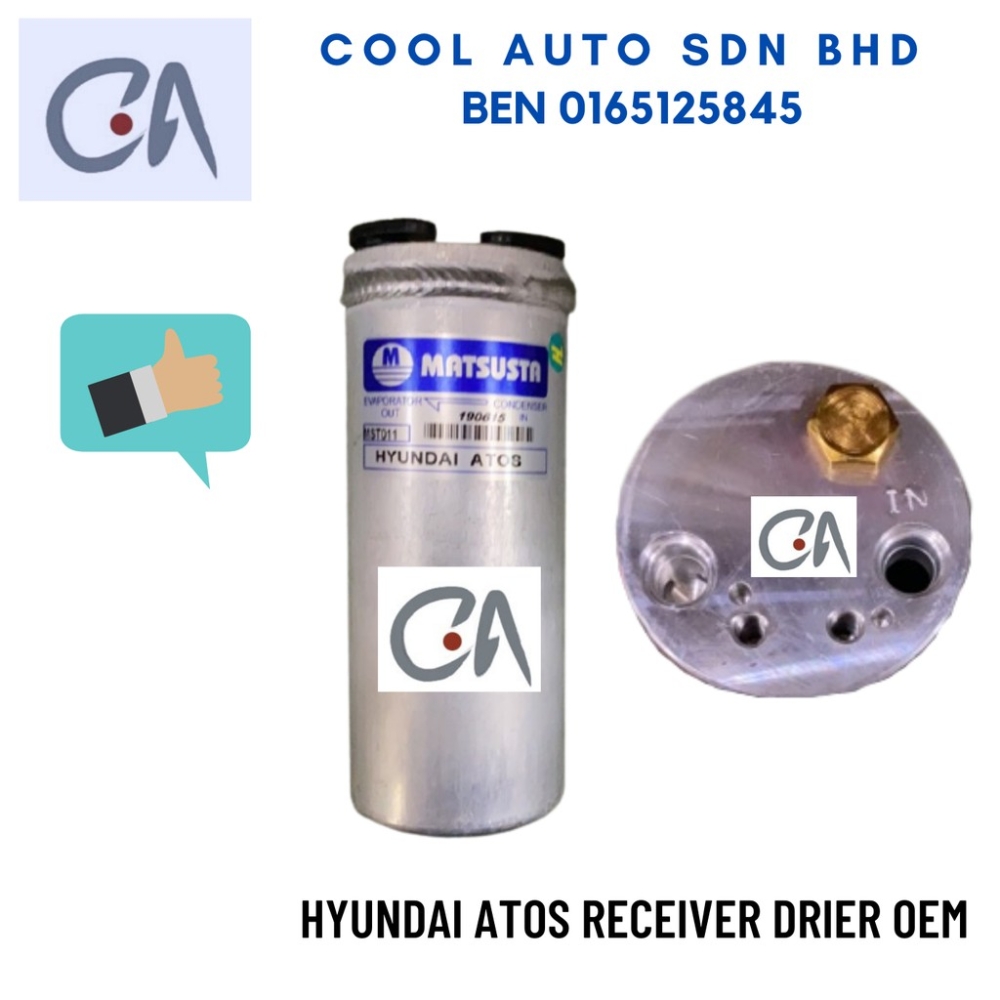 🔥READY STOCK 🔥HYUNDAI ATOS RECEIVER DRIER OEM