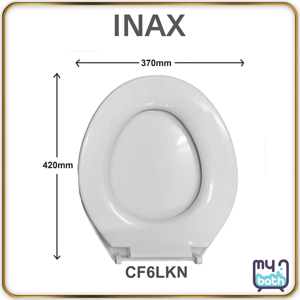 Inax CF6LKN Toilet Seat & Cover - White