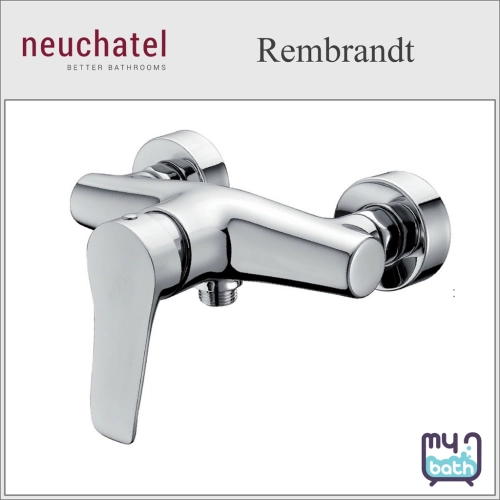 Neuchatel REMBRANDT Single lever wall-mounted shower mixer (MXWSRBT000CM)