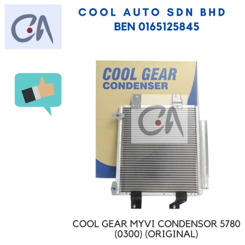 🔥READY STOCK 🔥COOL GEAR MYVI CONDENSOR 5780 (0300) (ORIGINAL) - Cool Auto Aircond Sdn. Bhd.