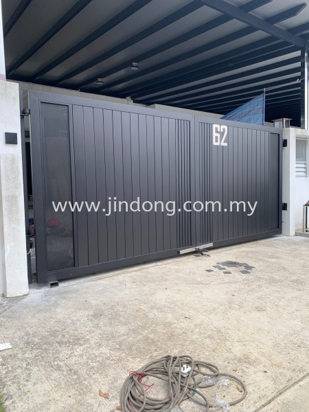  Stainless Steel Main Gate Johor Bahru (JB), Malaysia, Ulu Tiram Supplier, Suppliers, Supply, Supplies | Jin Dong Steel Works & Invisible Grille