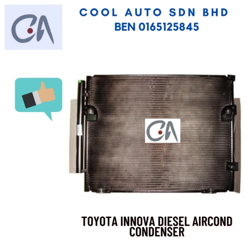 🔥READY STOCK 🔥TOYOTA INNOVA DIESEL AIRCOND CONDENSER (WITH RECEIVER DRIER) - Cool Auto Aircond Sdn. Bhd.