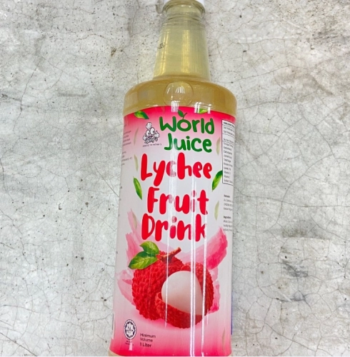 Mychef's World Juice Lychee Fruit Drink 1L
