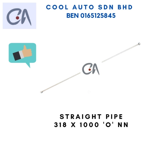 🔥READY STOCK 🔥STRAIGHT PIPE 318 X 1000 'O' NN  HS-3383.M - Cool Auto Aircond Sdn. Bhd.