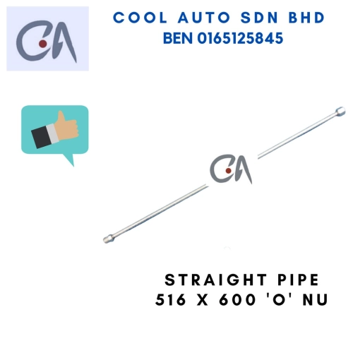 🔥READY STOCK 🔥STRAIGHT PIPE 516 X 600 'O' NU  HS-3411.M - Cool Auto Aircond Sdn. Bhd.