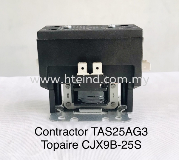 TAS25AG3 Topaire CJX9B-25S Contactor Electrical Pahang, Malaysia, Kuantan Supplier, Suppliers, Supply, Supplies | HTE Industrial Supplies (M) Sdn Bhd