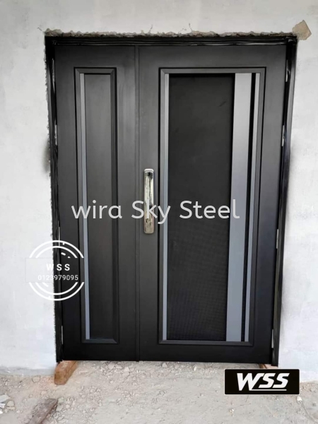 07 Aluminum Security Door Selangor, Malaysia, Kuala Lumpur (KL), Semenyih Supplier, Suppliers, Supply, Supplies | Wira Sky Steel Sdn Bhd