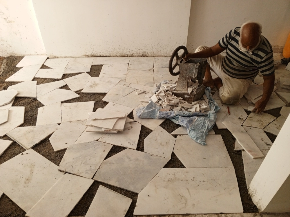 install marble at putra height subang jaya
