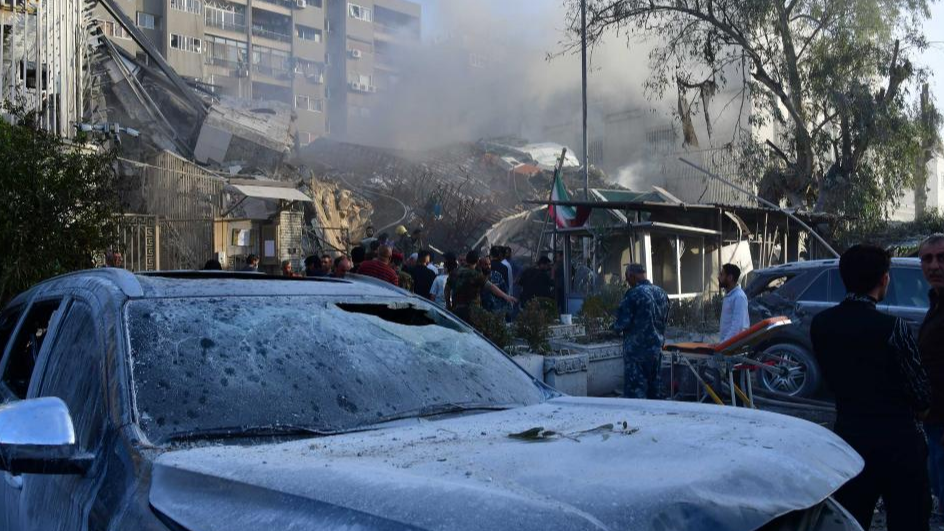 Israel airstrikes Iranian consular building in Syria, Iran vows response