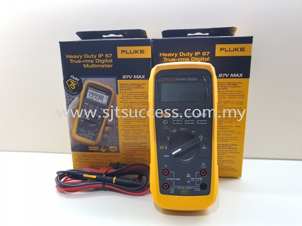 Fluke 87V MAX True-rms Digital Multimeter FLUKE Klang, Selangor, Kuala Lumpur (KL), Malaysia Industrial Electronic Machine, Factory Power Supplies, Manufacturing Automation Solution | SJT SUCCESS INDUSTRIAL AUTOMATION SDN. BHD.