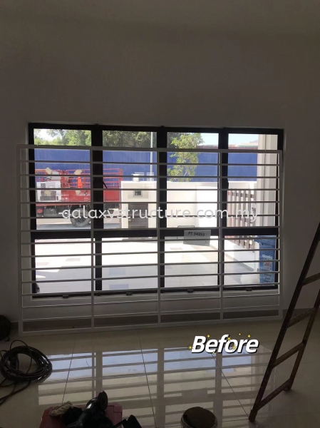 Progress done:(Double storey house):1)To fabrication,supply and install window grille with paint - Setia Alam  Grill Tingkap Selangor, Malaysia, Kuala Lumpur (KL), Shah Alam Supplier, Suppliers, Supply, Supplies | GALAXY STRUCTURE & ENGINEERING SDN BHD