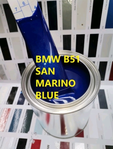 BMW San Marina Blue(B51)/2k paint/cat bancuh/cat kereta More Colours (Car Paint) Car Paint Kuala Lumpur (KL), Malaysia, Selangor, Salak South, Balakong Supplier, Suppliers, Supply, Supplies | Cheong Seng Hardware Sdn Bhd