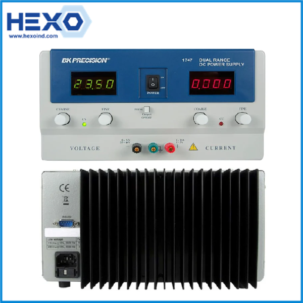 BK Precision Digital Bench Power Supply, 60V, 10A, 1-Output, 350W, BK1747 BK Precision Power Supply Test & Measurement Malaysia, Penang, Singapore, Indonesia Supplier, Suppliers, Supply, Supplies | Hexo Industries (M) Sdn Bhd
