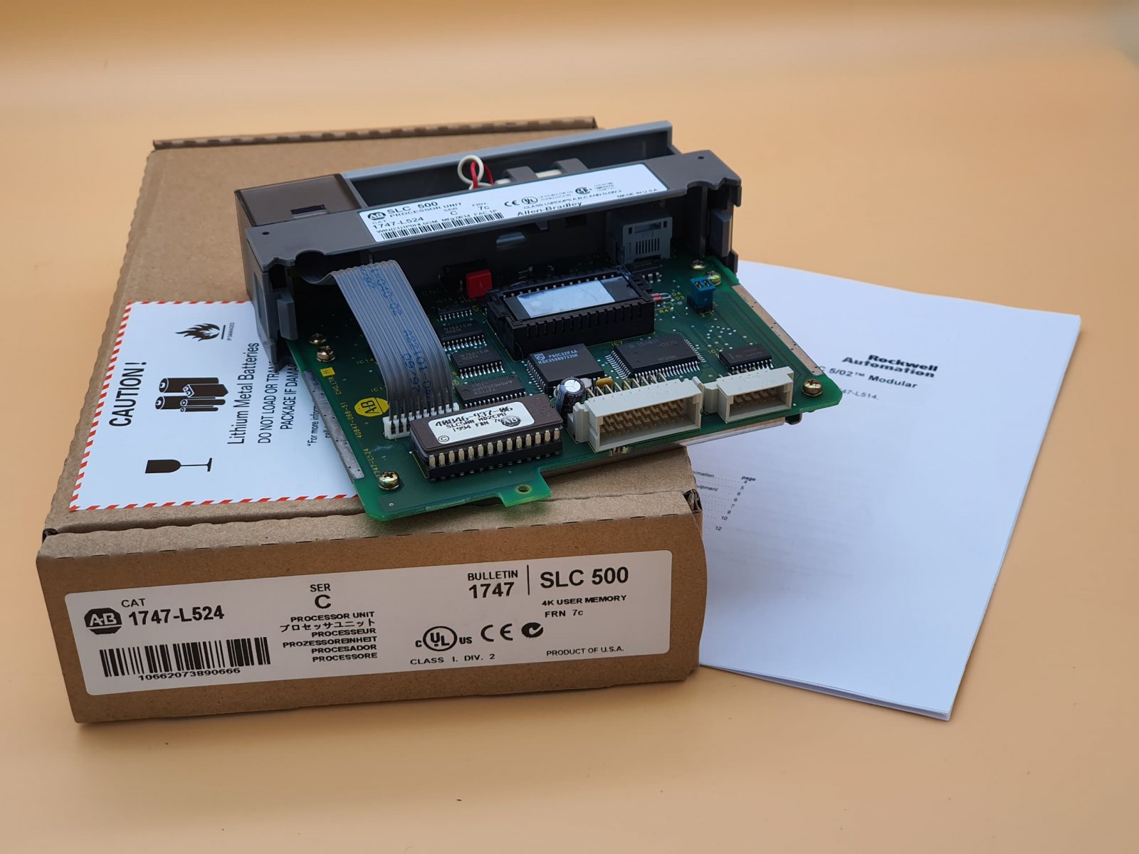 Allen Bradley 1747-L524 SLC 5/02 4k Controller Malaysia