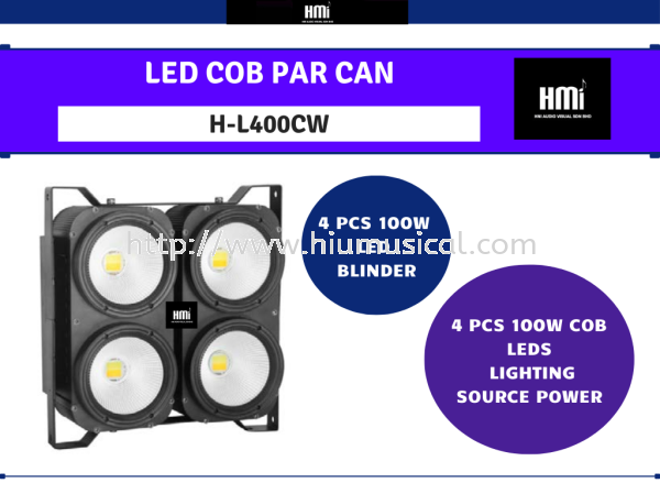 H-L400CW LED COB PAR CAN LED Display Visual Equipment Johor Bahru JB Malaysia Supply Supplier, Services & Repair | HMI Audio Visual Sdn Bhd