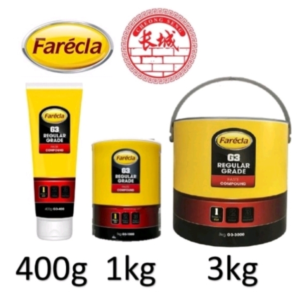 Farecla G3 Regular Grade Rubbing Compound (Stage1) Farecla Car Detailing Kuala Lumpur (KL), Malaysia, Selangor, Salak South, Balakong Supplier, Suppliers, Supply, Supplies | Cheong Seng Hardware Sdn Bhd