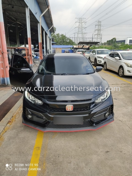 HONDA CIVIC FC STEERING WHEEL REPLACE LEATHER Steering Wheel Leather Selangor, Malaysia, Kuala Lumpur (KL), Seri Kembangan Service, Retailer, One Stop Solution | Carzac Sdn Bhd