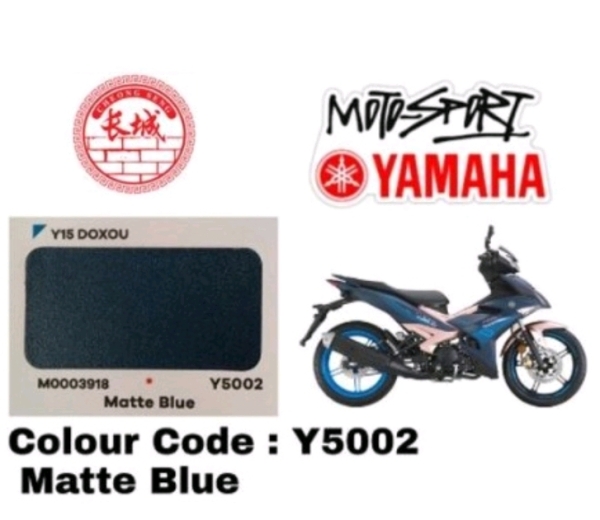 YAMAHA Y15ZR 2020 MATTE BLUE MOTOR PAINT/ CAT MOTOSIKAL 2K Motorcycle Paint Car Paint Kuala Lumpur (KL), Malaysia, Selangor, Salak South, Balakong Supplier, Suppliers, Supply, Supplies | Cheong Seng Hardware Sdn Bhd