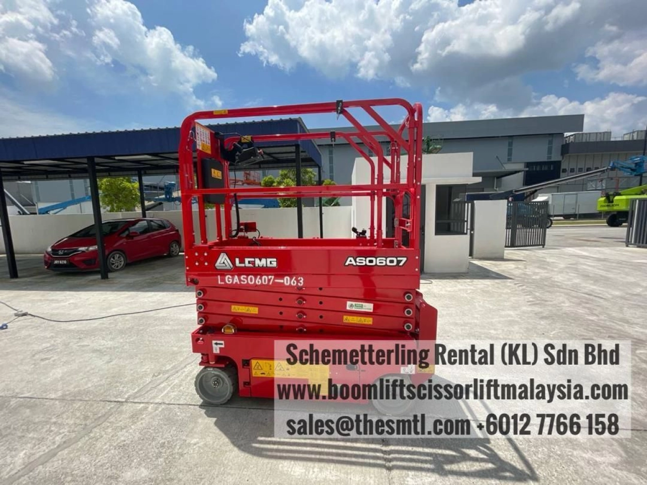 Scissor Lift Rental in Taman Teknologi Tinggi Subang 