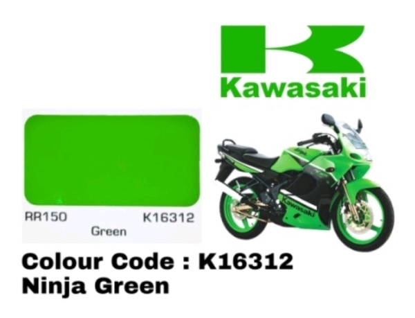 KAWASAKI RR150 K16312* / GREEN /MOTORCYCLE AUTOMOTIVE 2K PAINT/ TOUCH UP PAINT/ DIY AEROSOL CAT SPRAY 2K Motorcycle Paint Car Paint Kuala Lumpur (KL), Malaysia, Selangor, Salak South, Balakong Supplier, Suppliers, Supply, Supplies | Cheong Seng Hardware Sdn Bhd