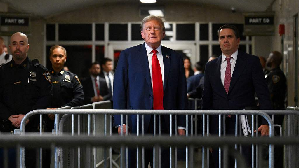 Jury selection under way in historic Trump criminal trial