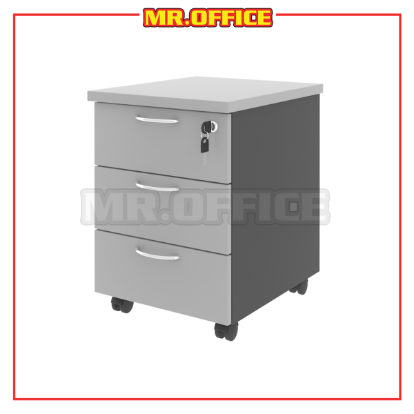 GM3-DGLG : G-SERIES MOBILE PEDESTAL 3-DRAWERS (COLOR : DARK GREY & LIGHT GREY) GREY G-SERIES WOODEN PEDESTALS & CABINETS Malaysia, Selangor, Kuala Lumpur (KL), Shah Alam Supplier, Suppliers, Supply, Supplies | MR.OFFICE Malaysia