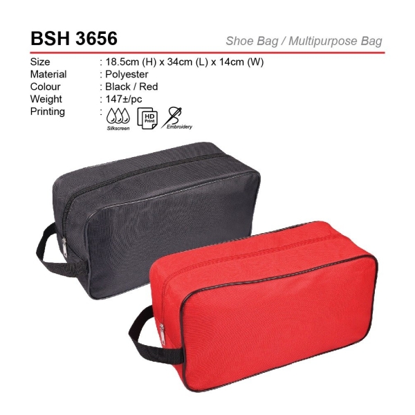 BSH 3656 Shoe Bag / Multipurpose Bag Shoe Bag Bag Series Kuala Lumpur (KL), Malaysia, Selangor, Kepong Supplier, Suppliers, Supply, Supplies | P & P Gifts PLT