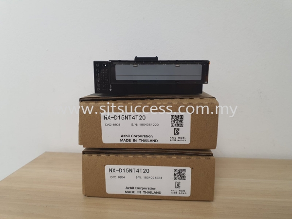 Azbil NX-D15NT4T20 Digital Controllers Malaysia AZBIL Klang, Selangor, Kuala Lumpur (KL), Malaysia Industrial Electronic Machine, Factory Power Supplies, Manufacturing Automation Solution | SJT SUCCESS INDUSTRIAL AUTOMATION SDN. BHD.