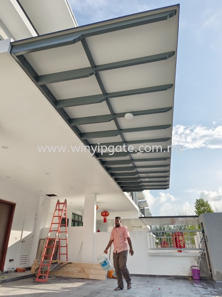  aluminium composite panels roof Awning Selangor, Malaysia, Balakong, Kuala Lumpur (KL) Service, Supplier, Supply, Installation | Win Yip Gate & Roof Sdn Bhd