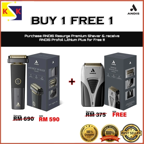 ANDIS reSURGE Shaver (FREE ANDIS ProFoil® Shaver Plus) - KSK WIN HOLDINGS SDN BHD