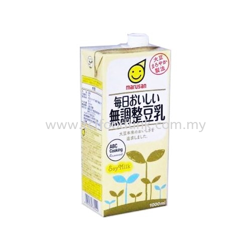 MARUSAN-AI SOYMILK UNSWEETENED(FOR EXPORT)1000ML(CHILLED) DAIRY DRINKS BEVERAGES Selangor, Malaysia, Kuala Lumpur (KL), Kelana Jaya Supplier, Distributor, Importer, Supply | TCL Food Link Sdn Bhd