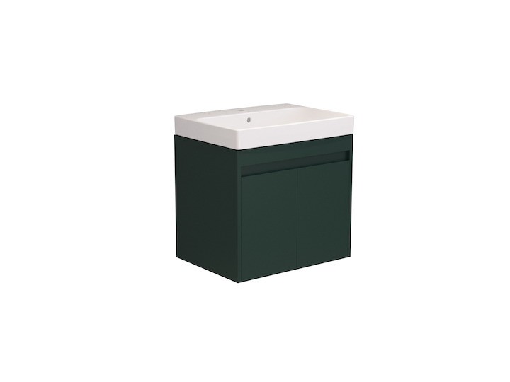 Gemelli 550 Furniture Door, Matt Green