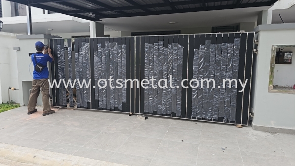 SSG105 Stainless Steel Gate Johor Bahru (JB) Design, Supplier, Supply | OTS Metal Works