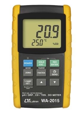 LUTRON WA-2015 PH/ORP, DO, CD/TDS Meter, Bench Type OXYGEN METER (DISSOLVED OXYGEN TRANSMITTER) Lutron Singapore Distributor, Supplier, Supply, Supplies | Mobicon-Remote Electronic Pte Ltd