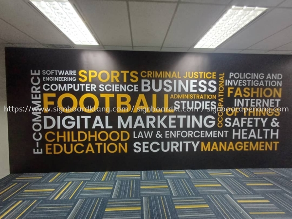 Indoor Wallpaper Printing Services At Klang Selangor Puchong Sunway Subang Selayang Jenjarom Cheras Batu Caves Rawang  WALLPAPER PRINTING Klang, Malaysia Supplier, Supply, Manufacturer | Great Sign Advertising (M) Sdn Bhd