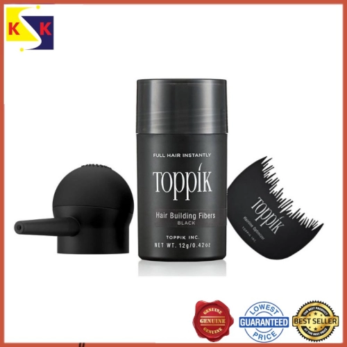 Toppik Perfect Set - Hair Building Fibers - Applicator - Hairline Optimizer