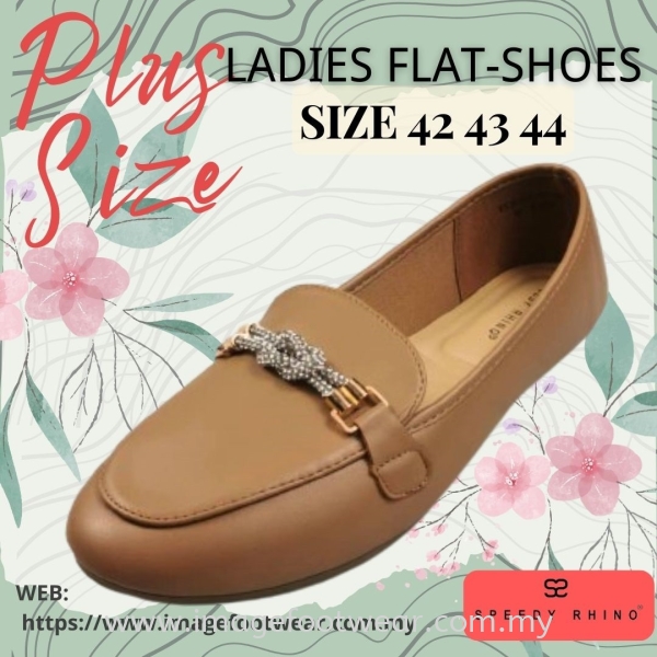 SPEEDY RHINO Plussize Ladies Comfort Flat Shoes -SR-530184(B)-33- KHAKI Colour Plus Size Shoes Malaysia, Selangor, Kuala Lumpur (KL) Retailer | IMAGE FOOTWEAR COLLECTION SDN BHD