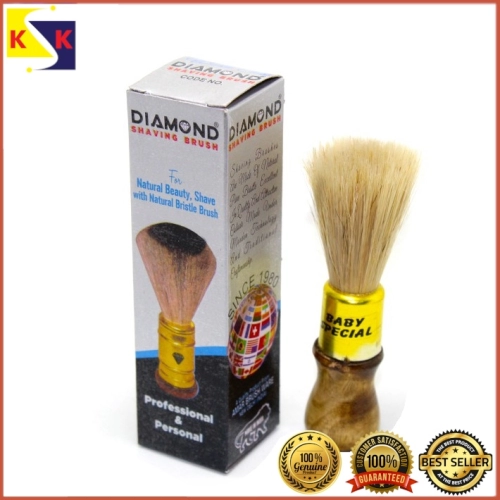 Diamond Special Baby Classic Smooth and Soft Synthetic Nylon Shaving Brush Small